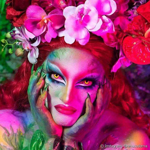 A NYX Professional Makeup traz ao Brasil a 2ª edição do Face Awards e a host será a drag queen e make up artist Nina Codorna! (Foto: Instagram @ninacodorna)